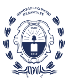 Escudo del Honorable Concejo Municipal de Santa Fe