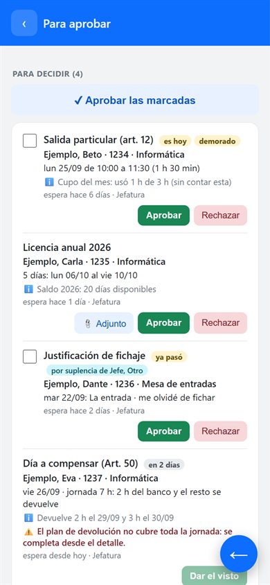 Para aprobar